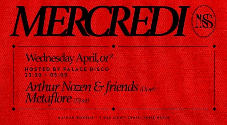 Palace Disco x NonSense // Arthur Nozen, Bagheera, Metaflore