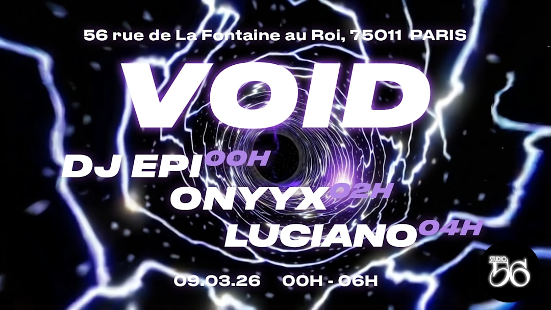 VOID w/ DJ EPI , ØNYYX , LUCIANO