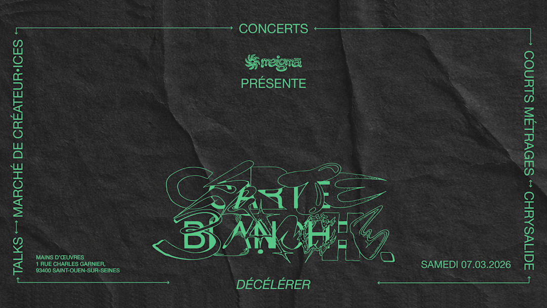 Carte blanche Décélérer