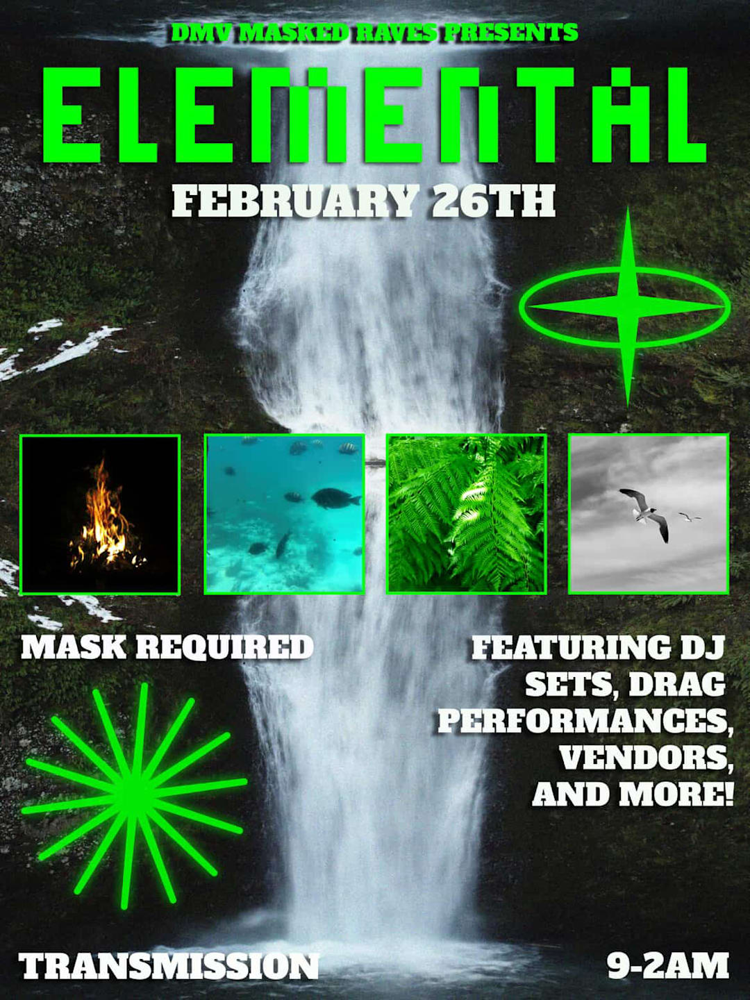 DMV Masked Raves Presents: Elemental
