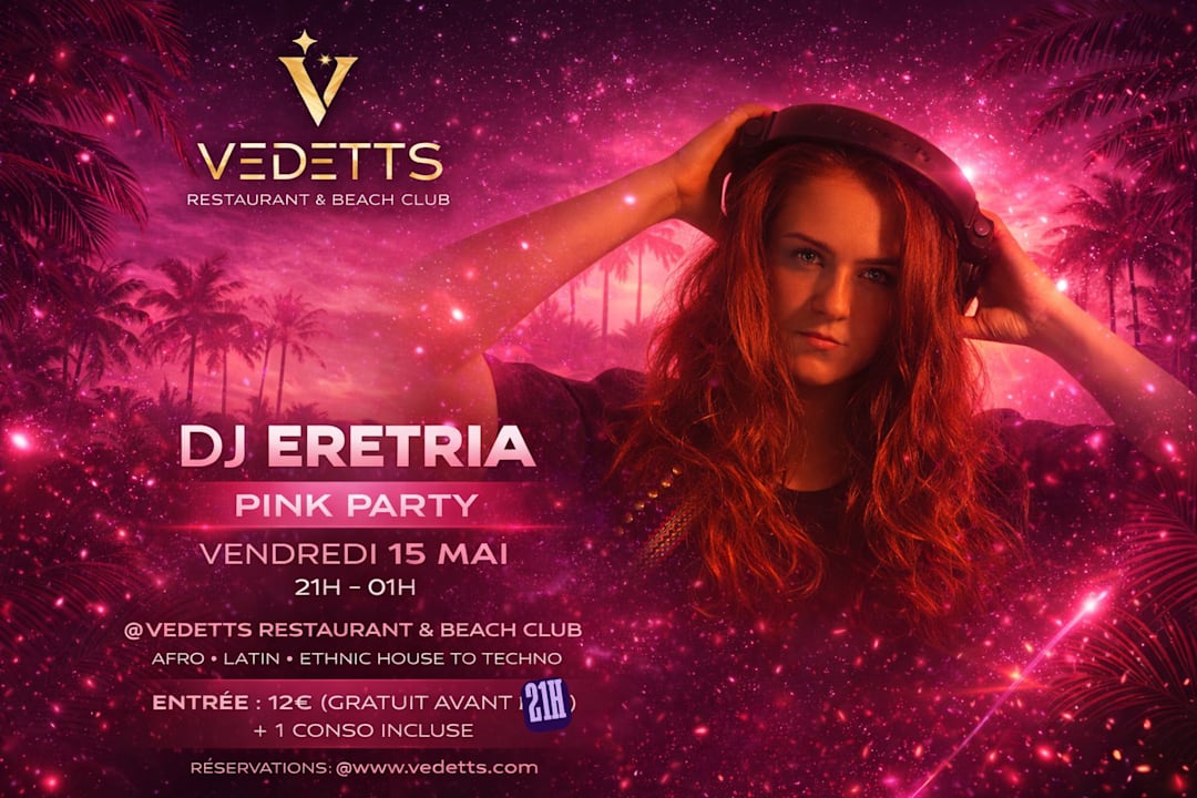 PINK PARTY - DJ ERETRIA VEDETTS