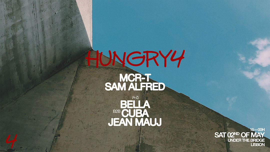 Hungry4 Under The Bridge ps. MCR-T, Sam Alfred & more