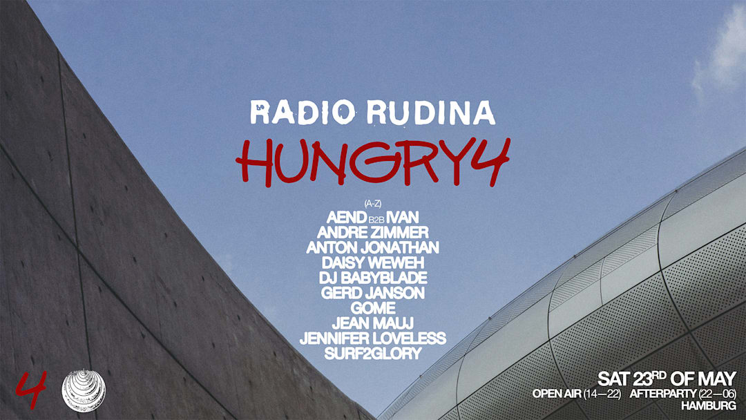 Hungry4 x Radio Rudina ps. Gerd Janson, Jennifer Loveless &.