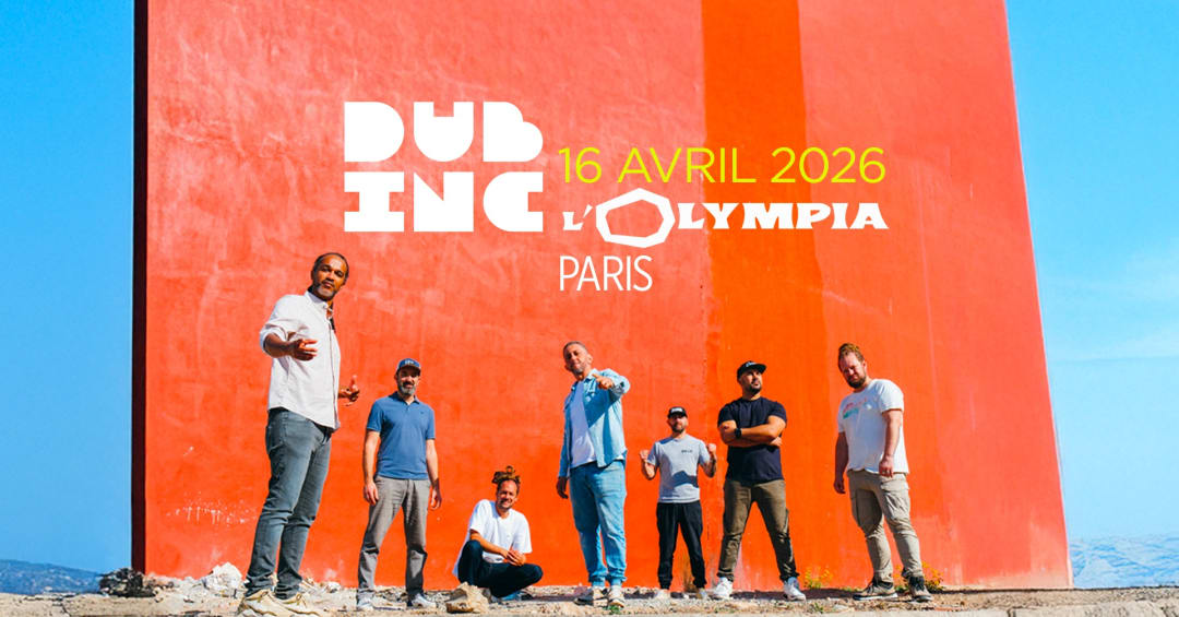 Officiële cover van het evenement DUB INC - L'Olympia