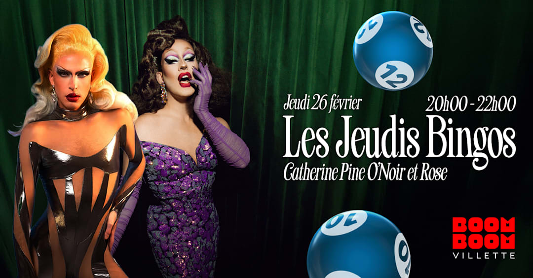 Bingo Drag : Rose (Rose et Punani) & Catherine Pine O'Noir