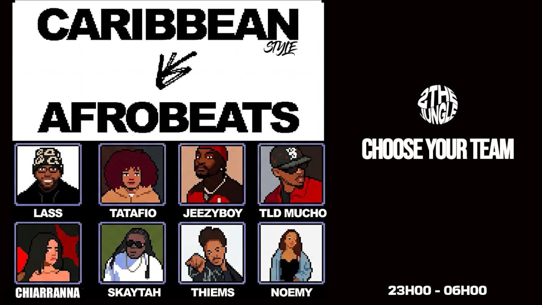 2THE JUNGLE : CARIBBEAN STYLE VS AFROBEATS