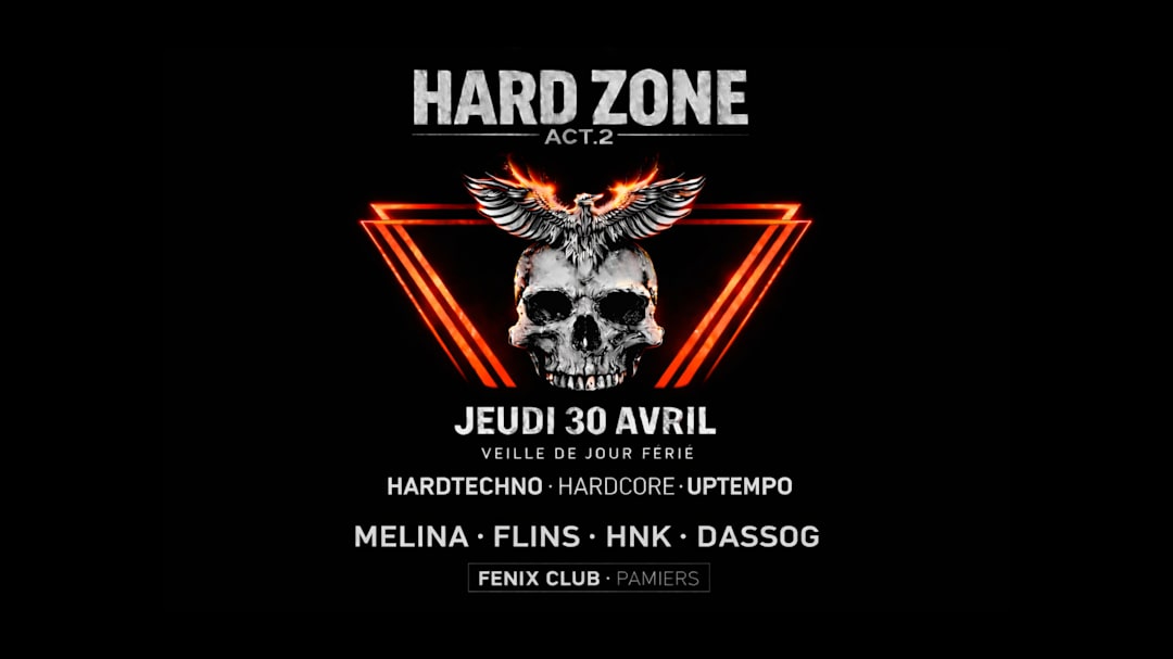 Offizielles Cover des Events HARD ZONE ACT.2