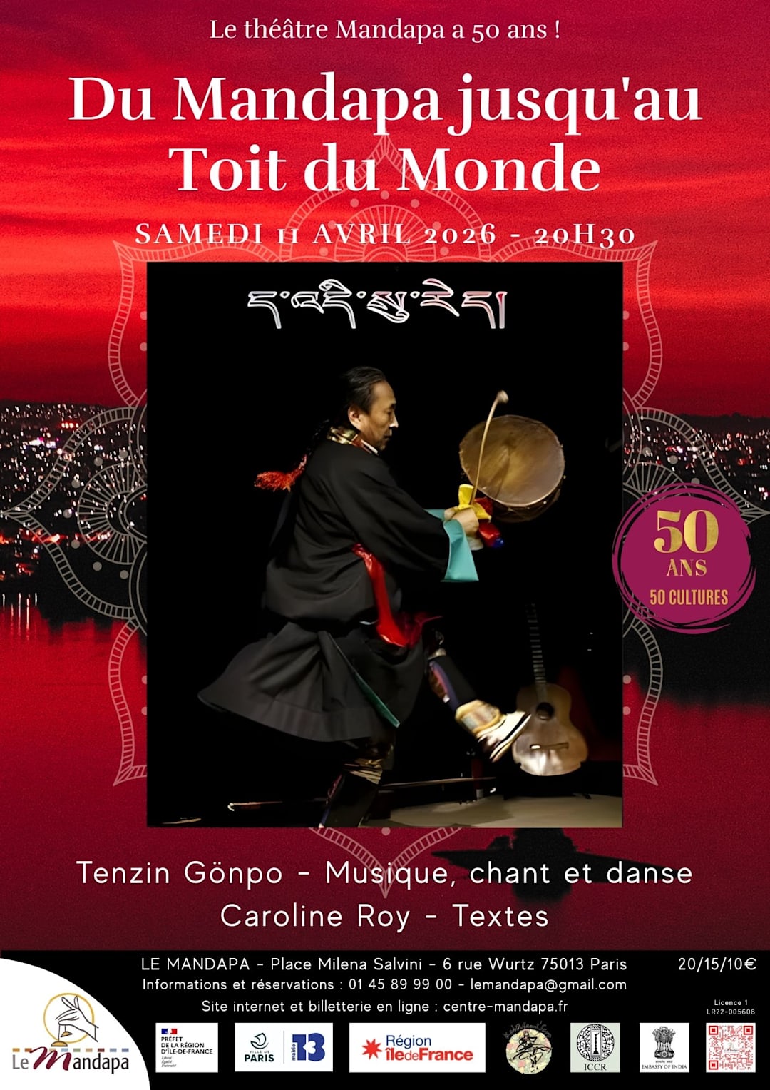 Du Mandapa jusqu'au Toit du Monde - Tibet