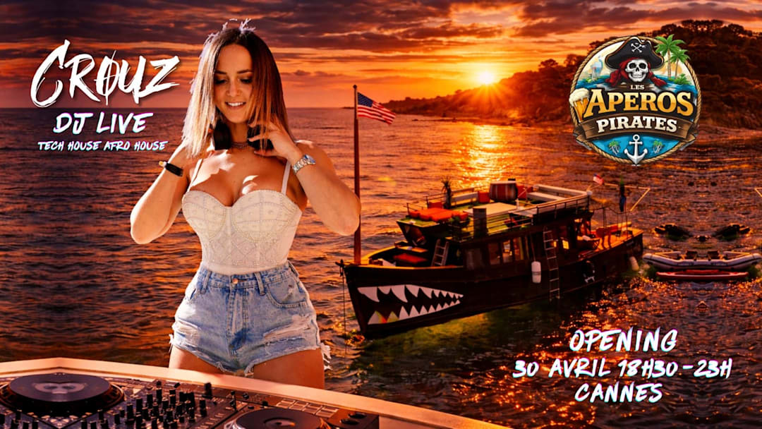 Apéro des pirates en mer