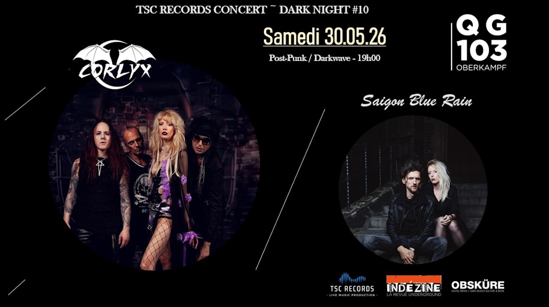 [Concert] CORLYX + SAIGON BLUE RAIN