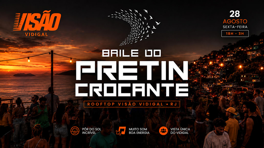 Baile do pretin crocante