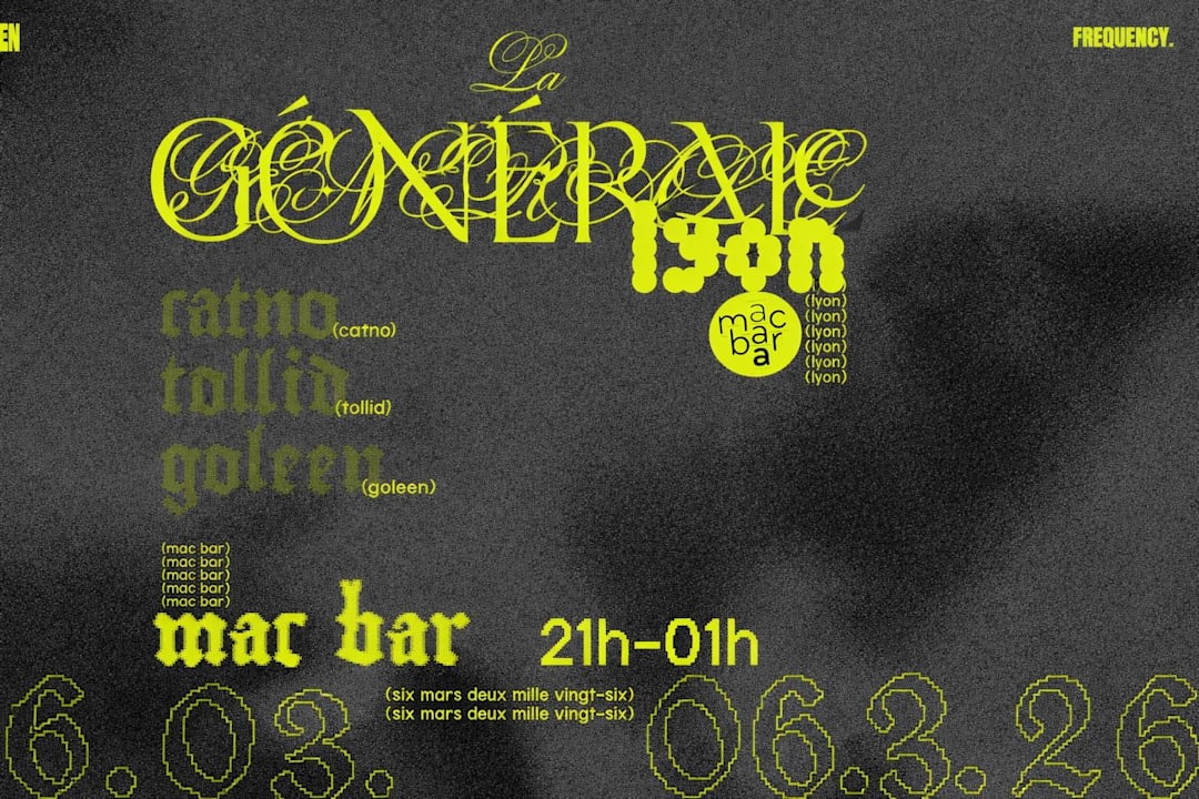 LA GÉNÉRALE x MACBAR