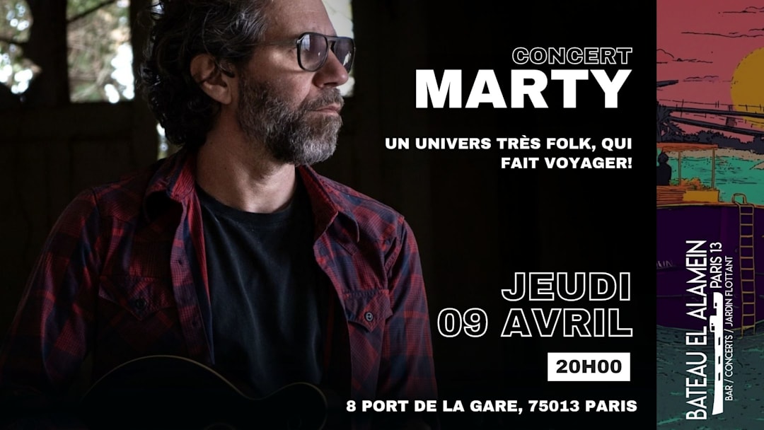 JEU 09/04 : Marty