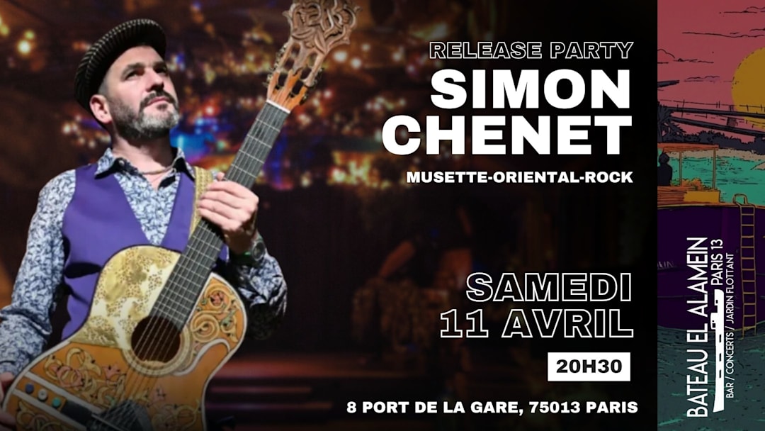 SAM 11/04 : Simon CHENET - Release Party