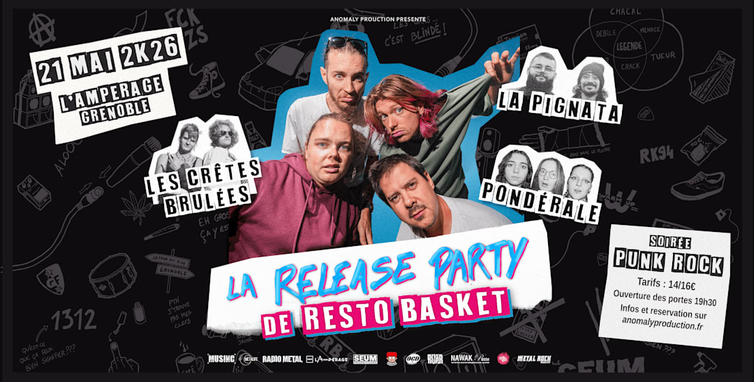 Release Party Resto Basket and Guest