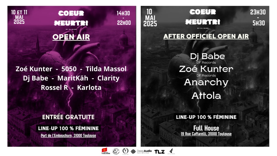 AFTER OFFICIEL - COEUR MEURTRI - OPEN AIR 2025