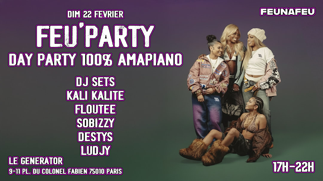 Feu'Party Sunday Day Party 100% amapiano