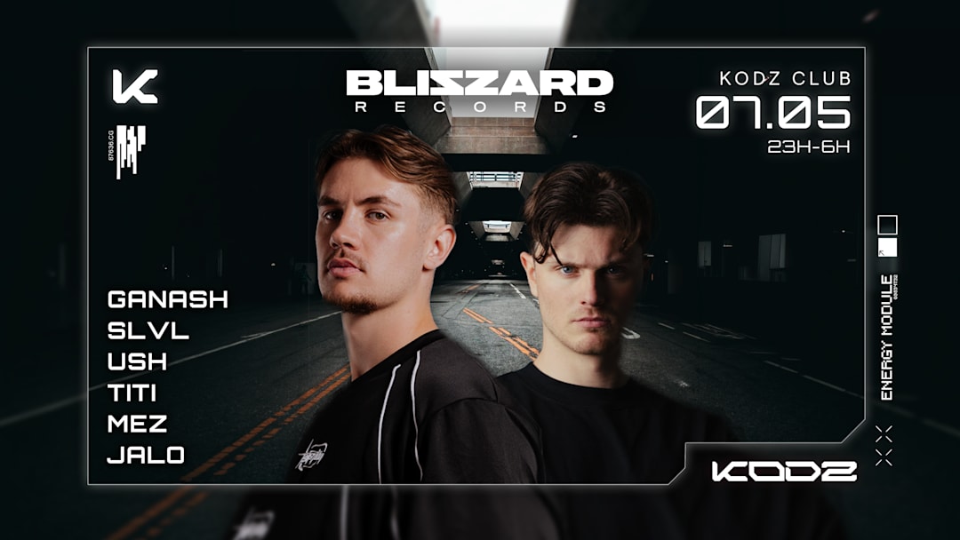 KODZ x BLIZZARD : USH - SLVL - TITI - MEZ - JALO - GANASH