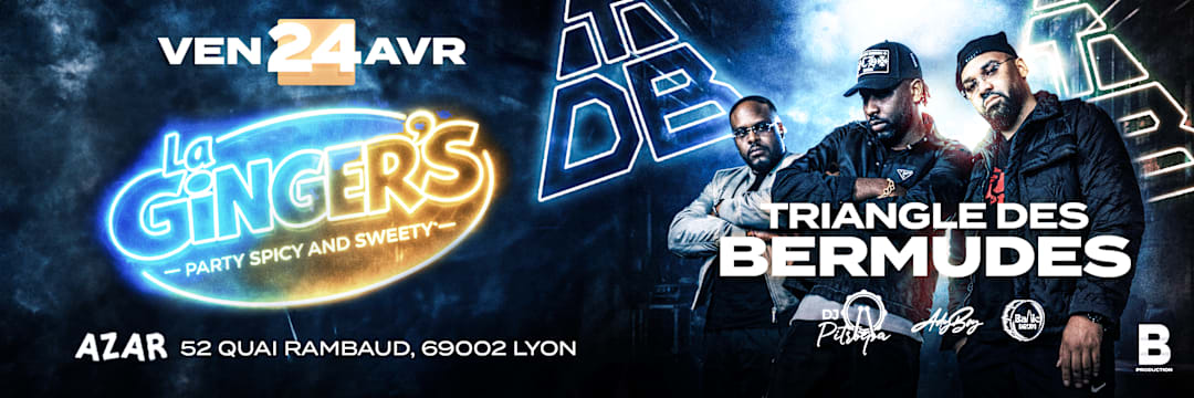 LA GINGER'S x TRIANGLE DES BERMUDES in AZAR Club