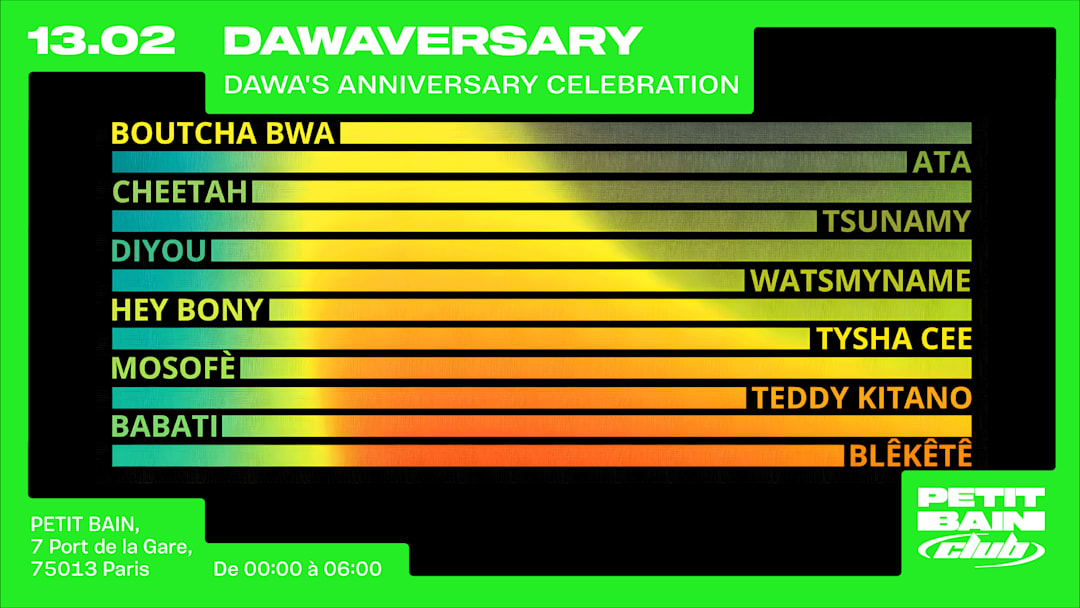 Dawaversary : 5th Birthday Party