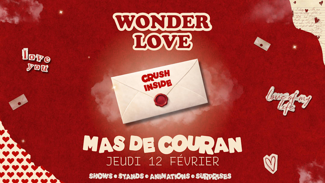 WONDER LOVE - 12/02 - MAS DE COURAN