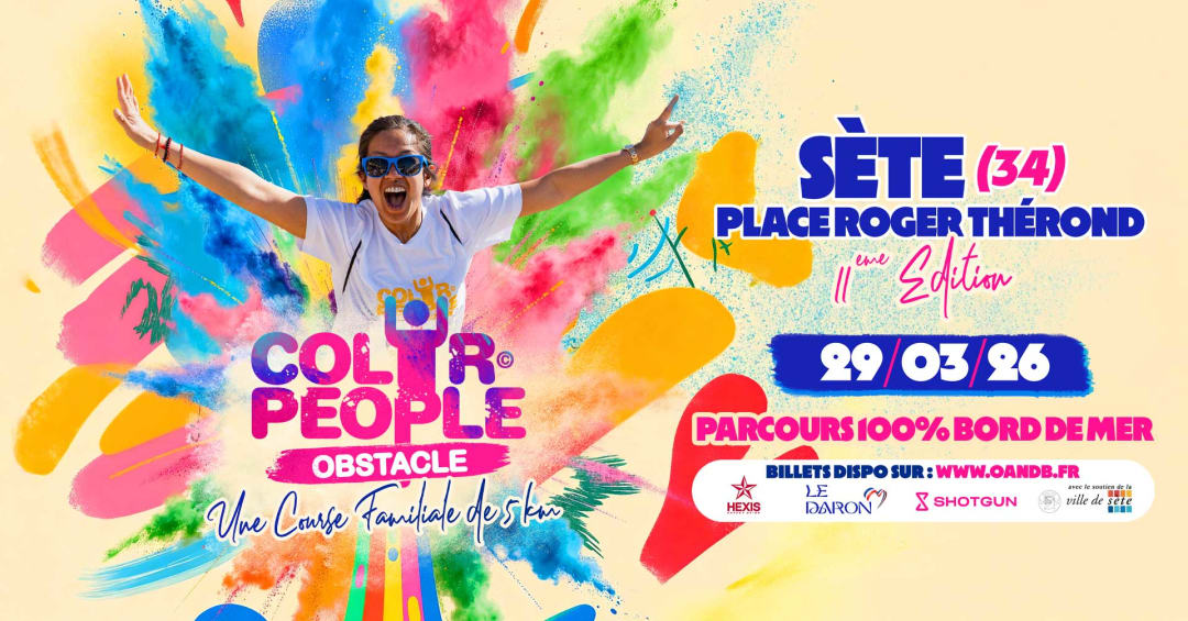 COLOR PEOPLE OBSTACLE SÈTE 11 ÈME ÉDITION