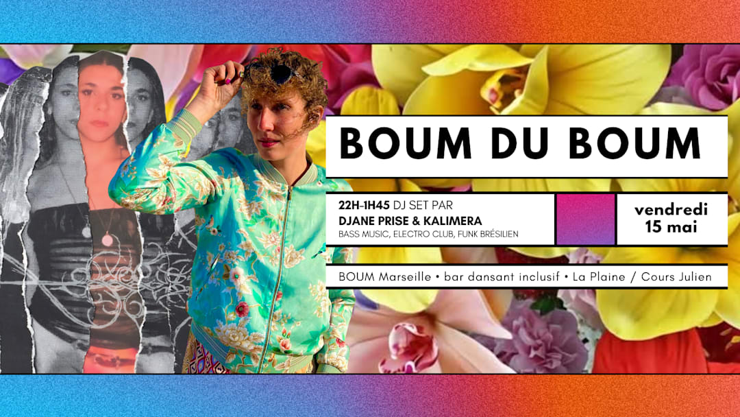 BOUM DU BOUM - DJ SETS by DJANE PRISE & KALIMERA
