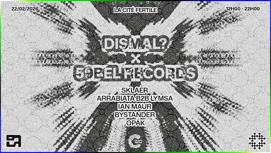 59BEL RECORDS x DISMAL? : SUNDAY WAREHOUSE
