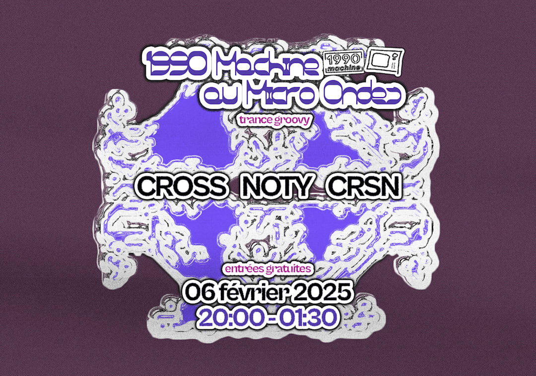 1990Machine Au Micro-Ondes W/ NOTY - CROSS - CRSN