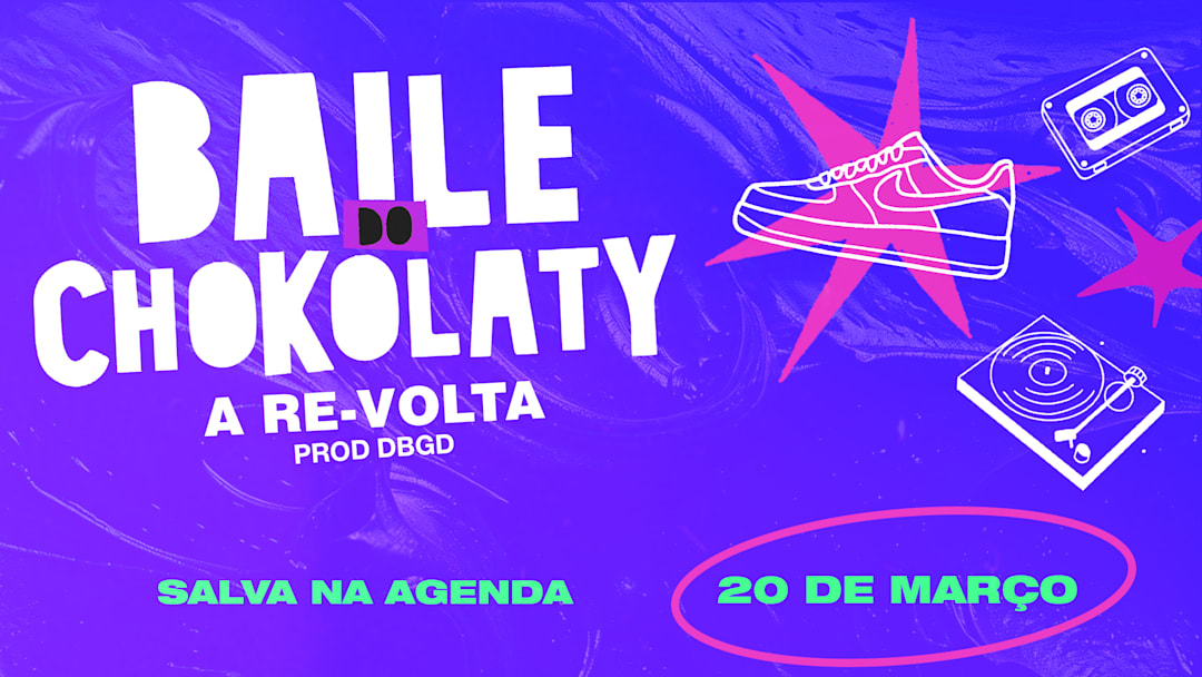 BAILE DO CHOKOLATY - 20/3 - 18h - EMPORIO ZINGARO - SCS