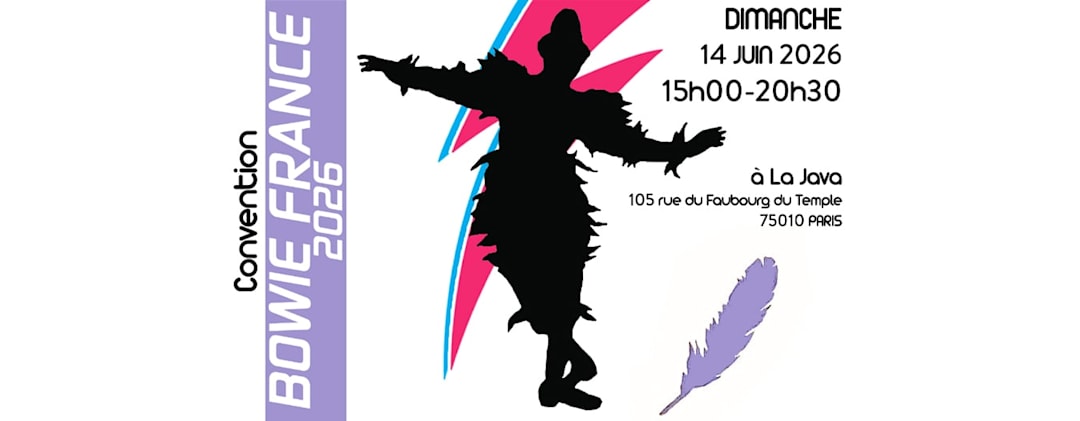 CONVENTION BOWIE FRANCE 2026
