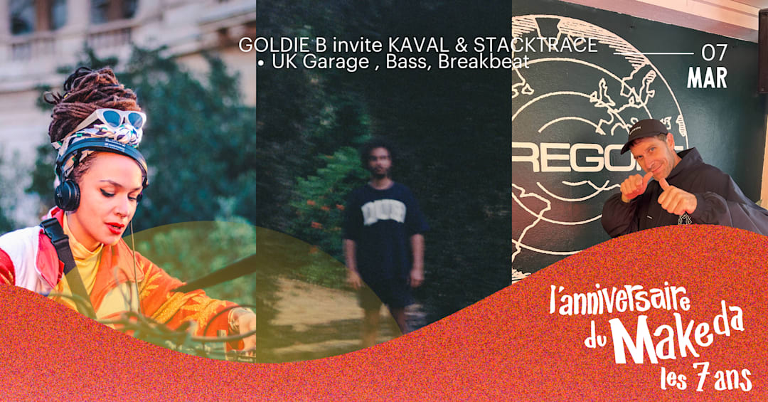 GOLDIE B invite KAVAL & STACKTRACE
