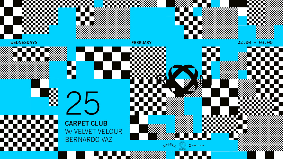 ROOM: Carpet Club w/ Velvet Velour, Bernardo Vaz