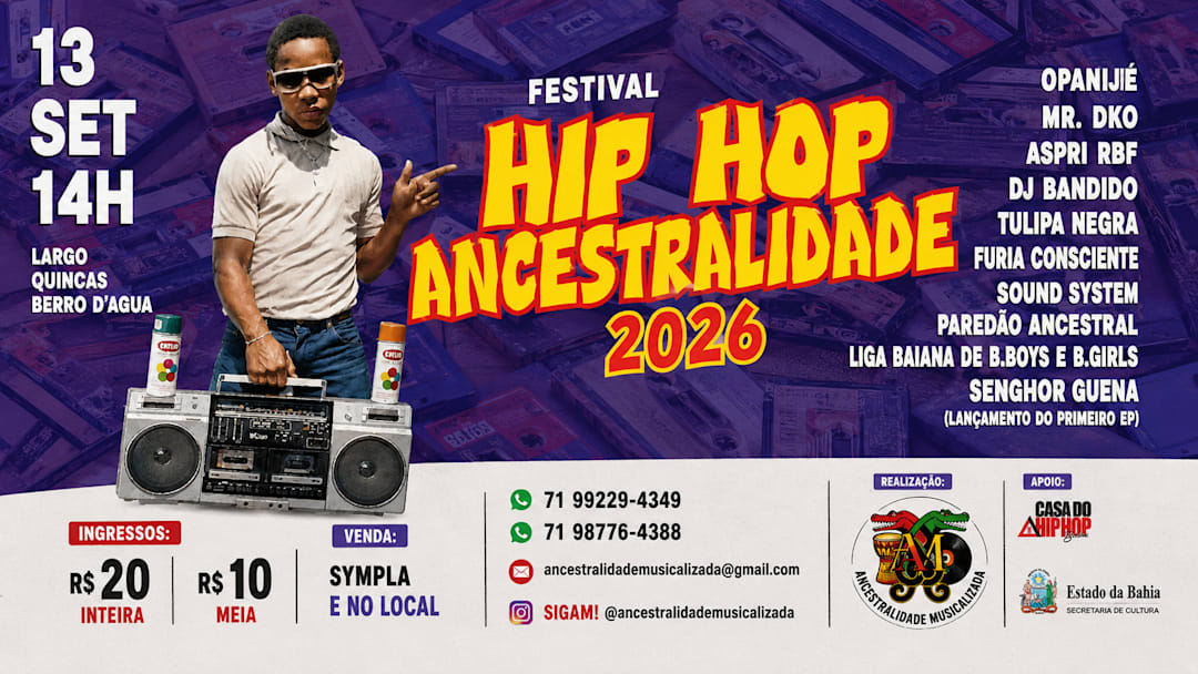 Festival Hip Hop Ancestralidade