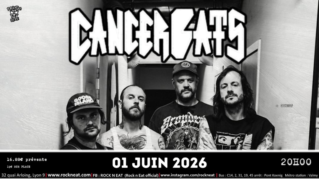 Offizielles Cover des Events CANCER BATS + GUEST