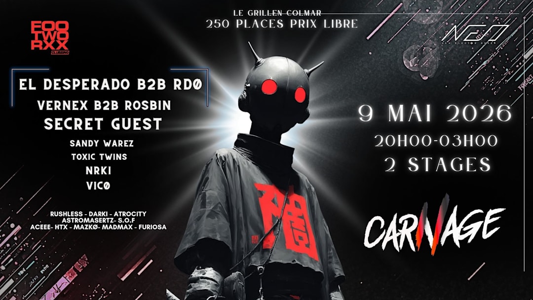 RDO B2B EL DESPERADO/ SECRET GUEST / VICO / NRKI / TOXIC /VE