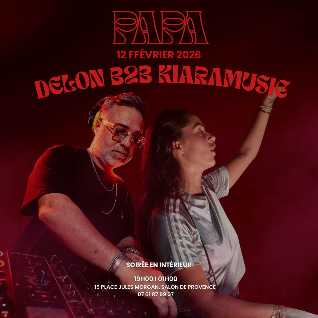 Cartel oficial del evento DELON B2B KIARAMUSIC
