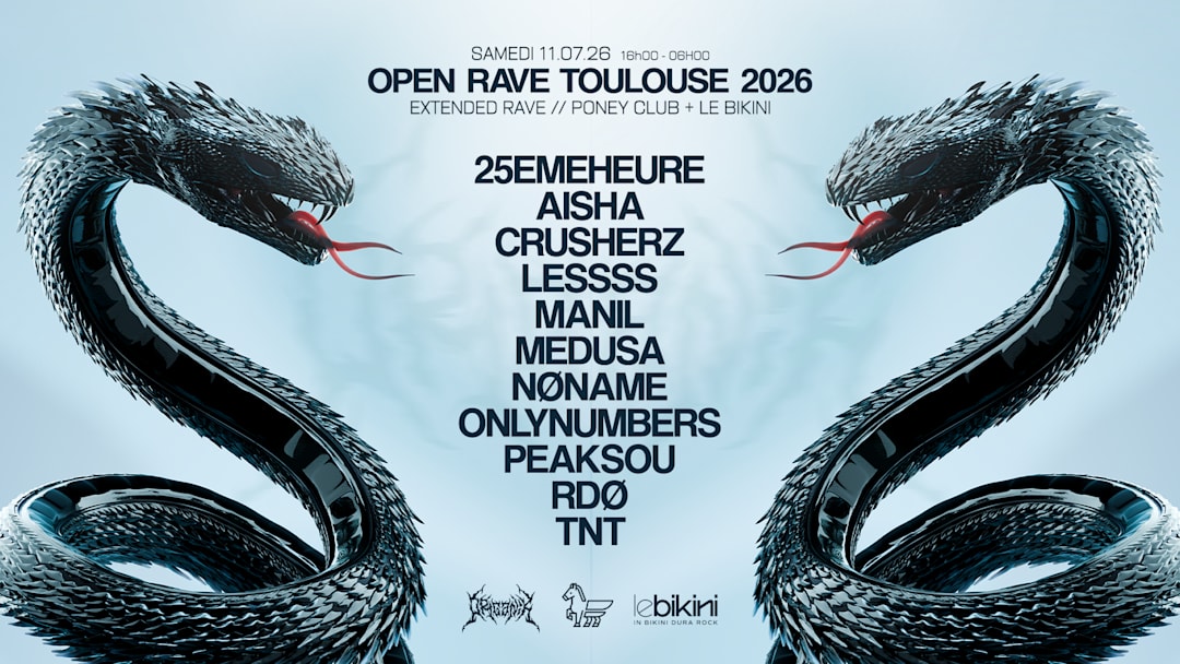 ORGANÏK XXL : OPEN RAVE TOULOUSE 2026