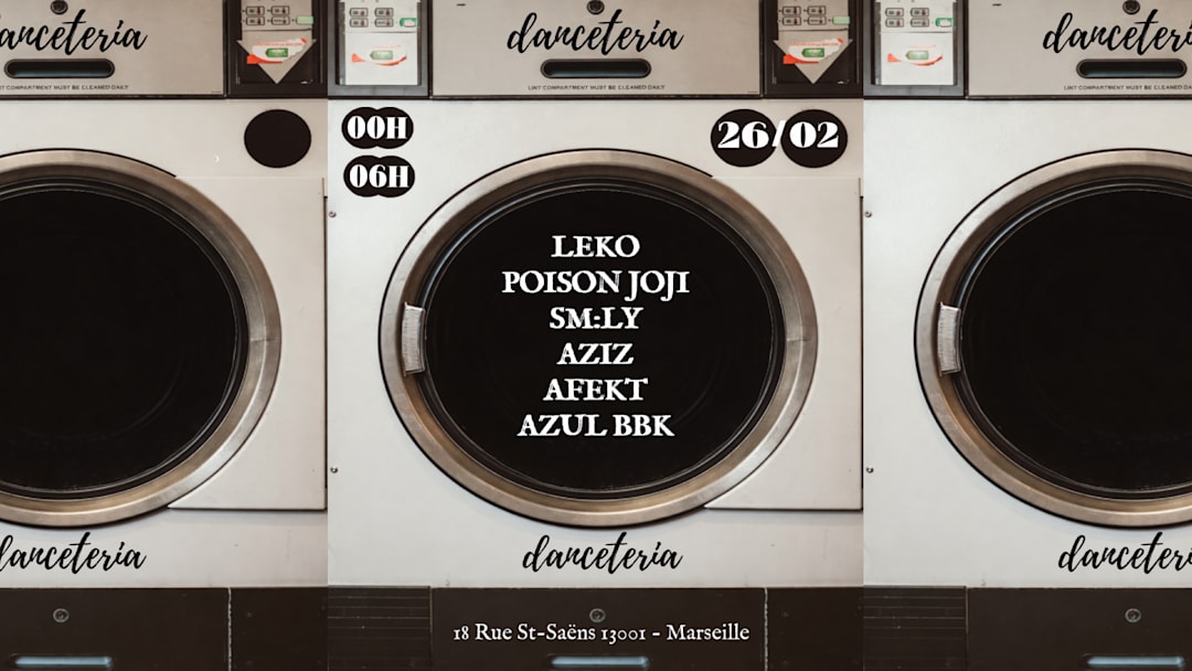 DANCETERIA X WASHING MACHINE