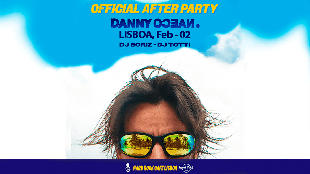 Cartel oficial del evento Danny Ocean Official Afterparty