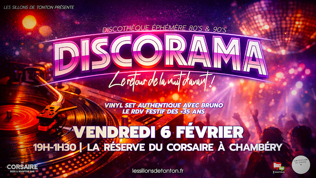 DISCORAMA#5 - La Réserve Chambéry
