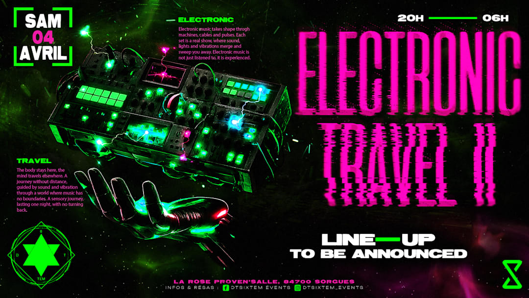 Copertina ufficiale dell'evento Electronic Travel II