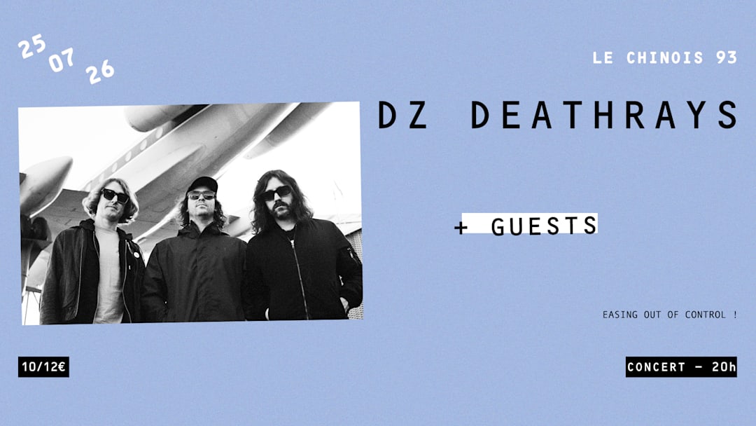 Offizielles Cover des Events DZ Deathrays (AU) + GUESTS