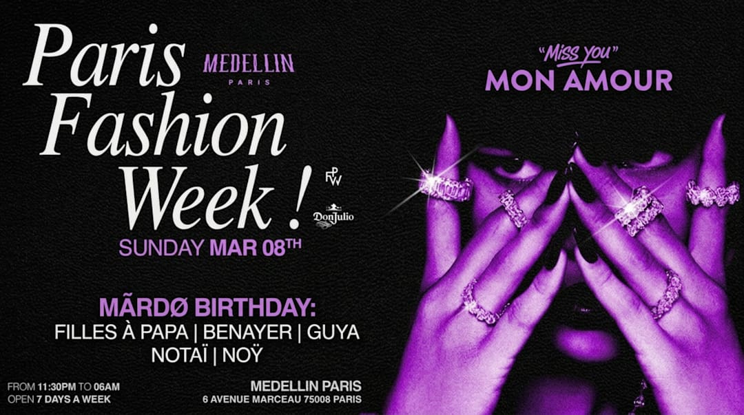 Miss You Mon Amour I Paris Fashion Week