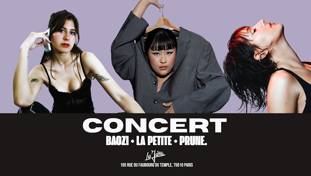 Cartel oficial del evento Co-plateau Baozi-La Petite-Prune