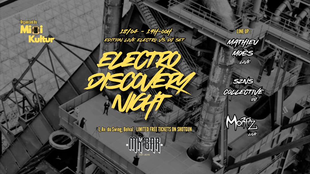 ELECTRONIC DISCOVERY NIGHT - EDITION BELVAL - LIVE VS DJ