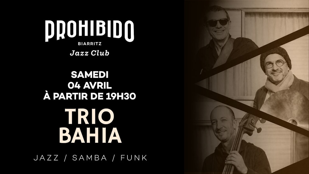 Officiële cover van het evenement Trio Bahia