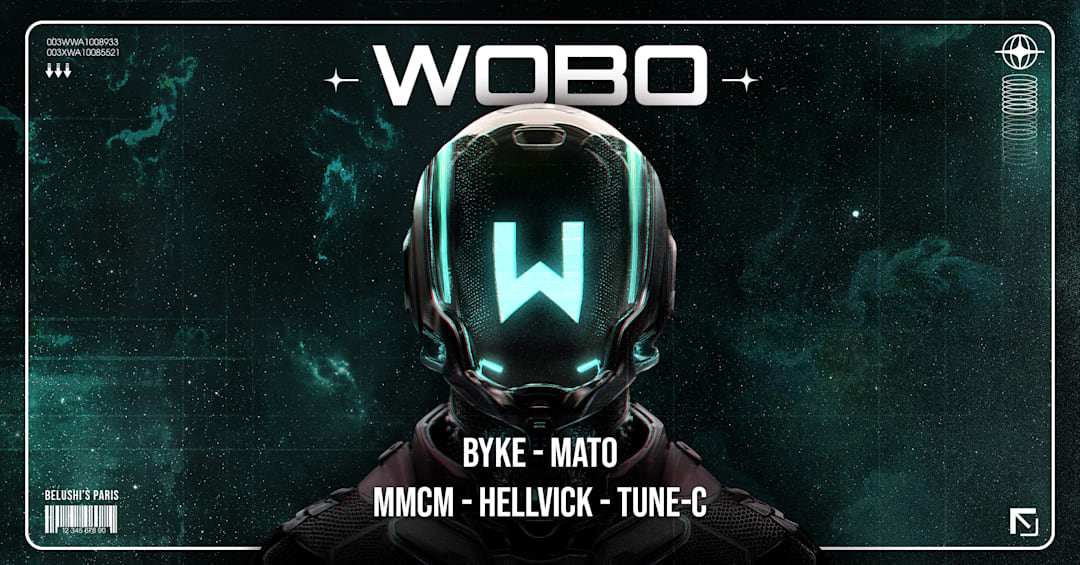 Poster for GRATUIT - WOBO #47 : BYKE, MATO, MMCM, HELLVICK, TUNE-C