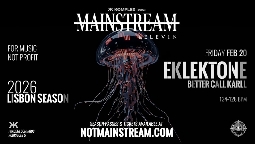 EKLEKTONE Extended Set | NOTMAINSTREAM by ELEVIN