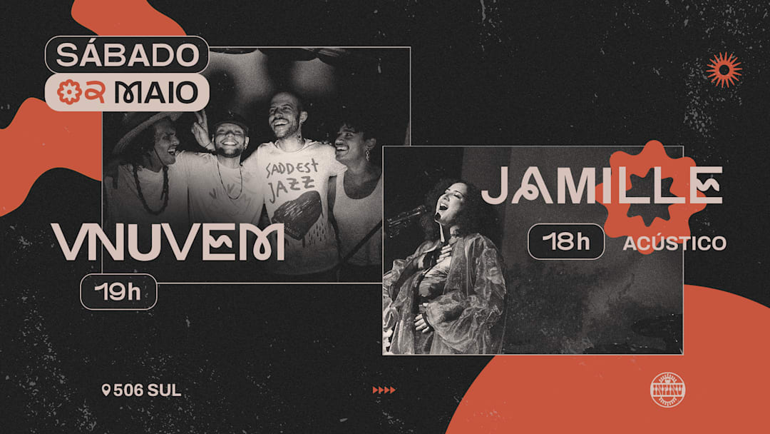 Infinu recebe JAMILLE (acústico) + VNUVEM